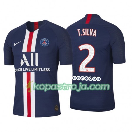 Billiga Fotbollströjor Paris Saint-Germain Thiago Silva 2 Hemma tröja 2019/20 Kortärmad